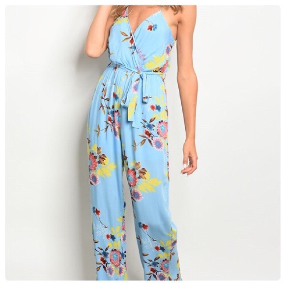*CLEARANCE* Chelsea Flower Child Jumpsuit - Picture 2 of 6